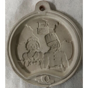 Vtg 1993 NWT Superstone Jack And Jill Mother Goose cookie mold sassafras